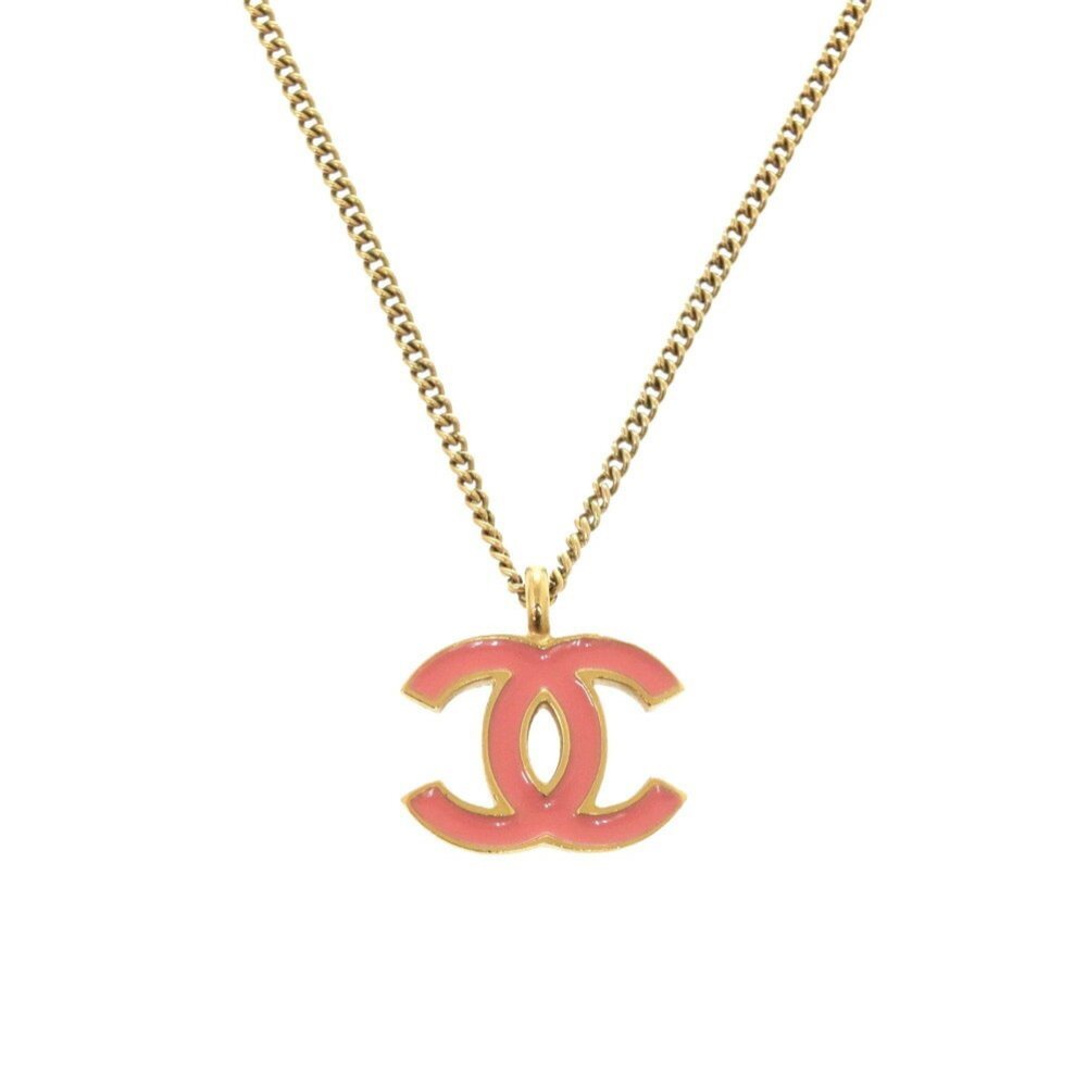CHANEL Orange Logo Necklace - Picture 2 of 5